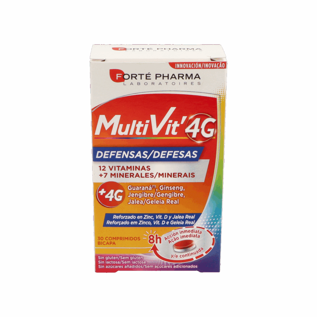 MULTIVIT 4G DEFENSAS 30 COMPRIMIDOS