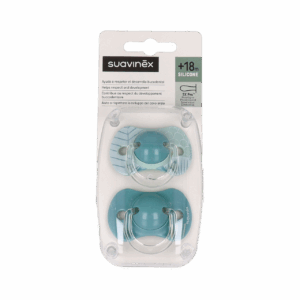 CHUPETE SILICONA FISIOLOGICO SUAVINEX + 18 MESES 2 UNIDADES