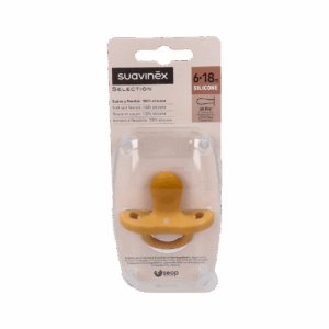 CHUPETE SILICONA FISIOLOGICO SUAVINEX TODOSILICONA 6 – 18 MESES 1 UNIDAD