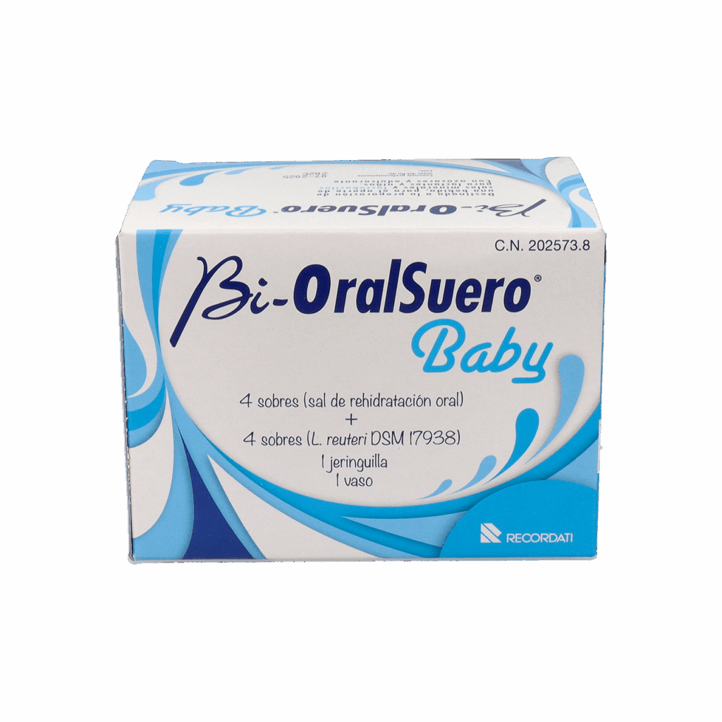 BI-ORALSUERO BABY 4 SOBRES 5,4 G + 4 SOBRES 1,9 G