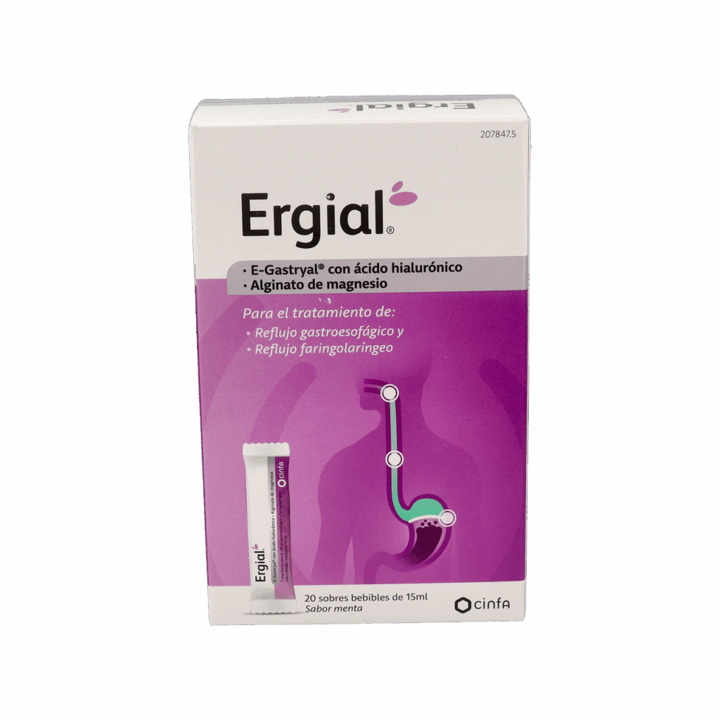 ERGIAL 20 SOBRES BEBIBLES 15 ML ERGIAL 20 SOBRES BEBIBLES 15 ML