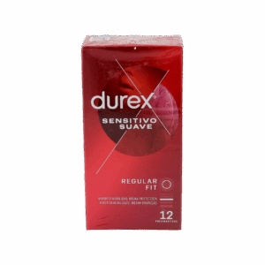 DUREX SENSITIVO SUAVE PRESERVATIVOS 12 UNIDADES