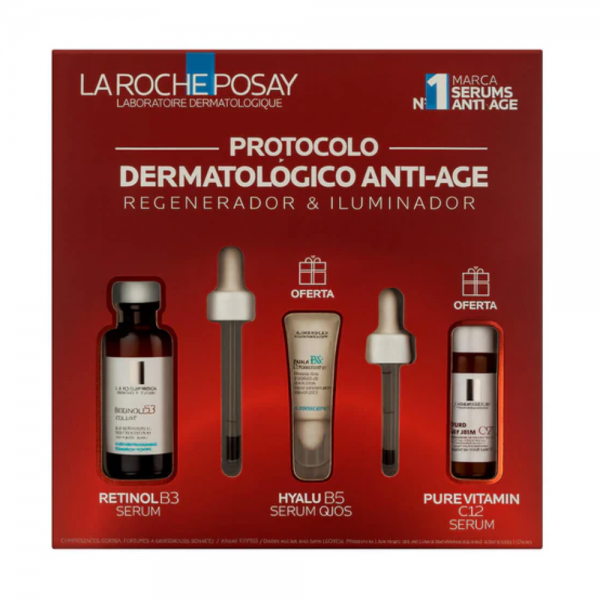 LA ROCHE POSAY COFRE XMAS RETINOL B3 REGENERADOR & ILUMINADOR LA ROCHE POSAY COFRE XMAS RETINOL B3 REGENERADOR & ILUMINADOR