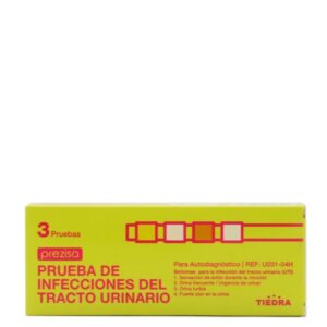 TEST DETECCION DE INFECCION URINARIA PREZISA 3 UNIDADES