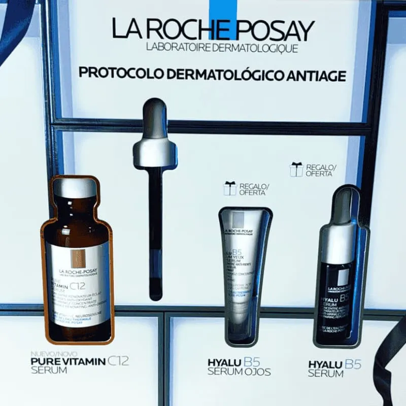 LA ROCHE POSAY COFRE XMAS PURE VITA C12 ILUMINADOR & REGENERADOR LA ROCHE POSAY COFRE XMAS PURE VITA C12 ILUMINADOR & REGENERADOR