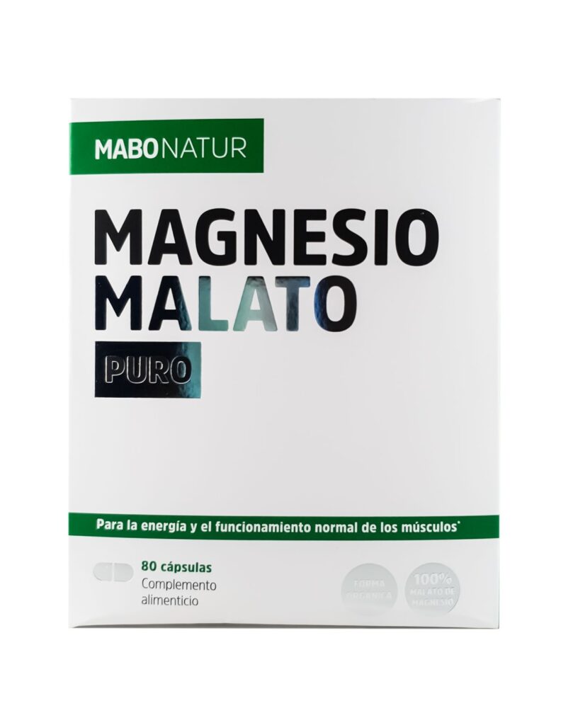 MABONATUR MAGNESIO MALATO PURO 80 CAPSULAS MABONATUR MAGNESIO MALATO PURO 80 CAPSULAS