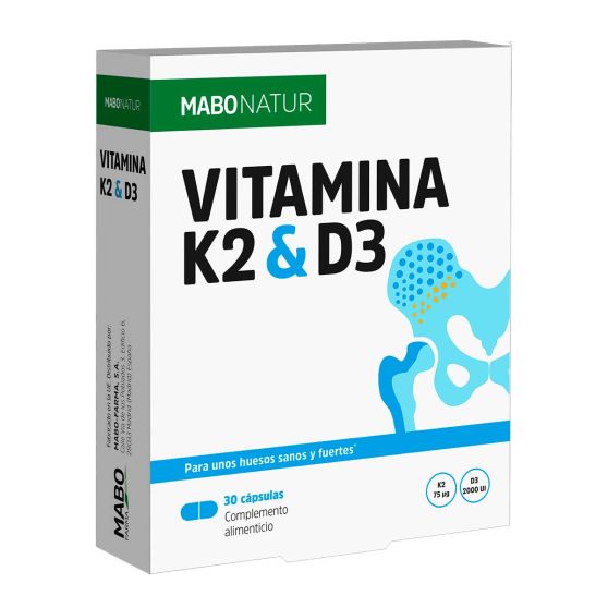 MABONATUR VITAMINA K2 & D3 30 CAPSULAS MABONATUR VITAMINA K2 & D3 30 CAPSULAS