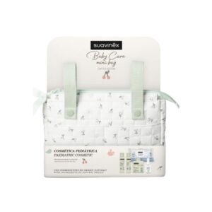 SUAVINEX CANASTILLA BABY CARE MINI BAG SET COLOR VERDE
