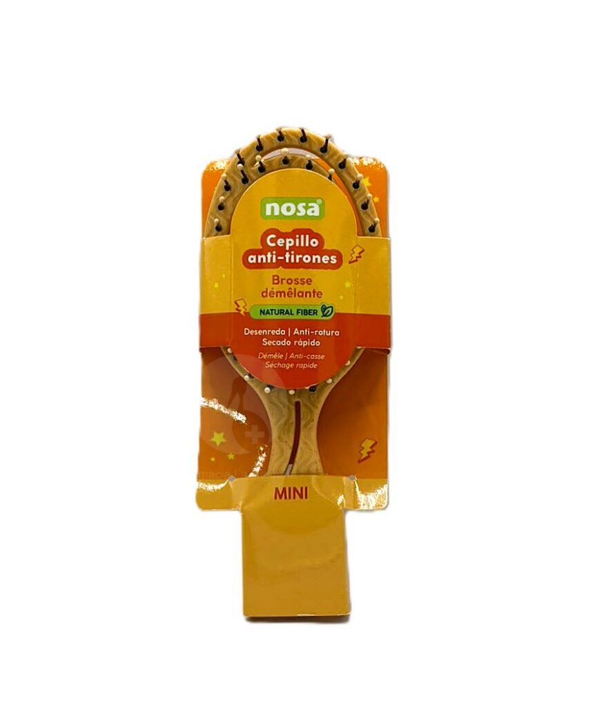 NOSA MINI CEPILLO ANTI- TIRONES NARANJA NOSA MINI CEPILLO ANTI- TIRONES NARANJA