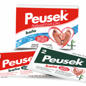 PEUSEK BAÑO ANTITRANSPIRANTE PIES 1 ENVASE 20 G