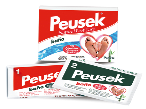 PEUSEK BAÑO ANTITRANSPIRANTE PIES 1 ENVASE 20 G PEUSEK BAÑO ANTITRANSPIRANTE PIES 1 ENVASE 20 G