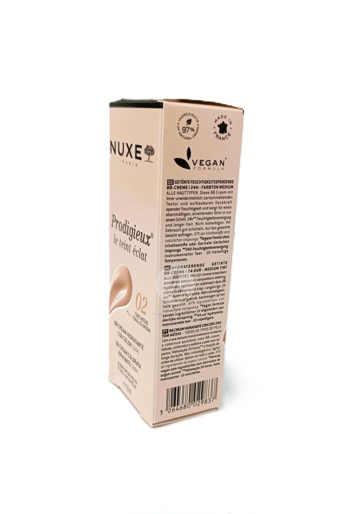 PRODIGIEUX BB CREAM 24H 1 TUBO 30 ML TONO MEDIO PRODIGIEUX BB CREAM 24H 1 TUBO 30 ML TONO MEDIO