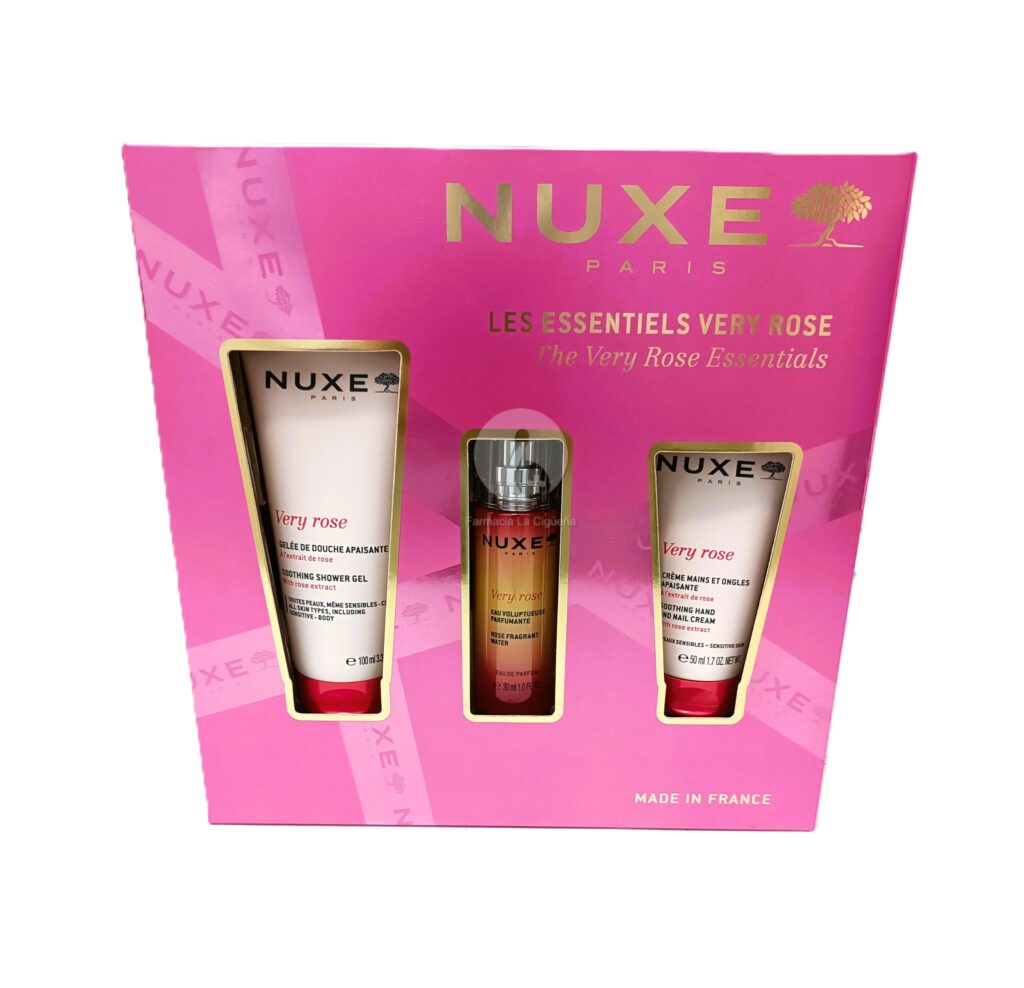 NUXE SET DE REGALO LOS ESENCIALES SET NUXE VERY ROSE NUXE SET DE REGALO LOS ESENCIALES SET NUXE VERY ROSE