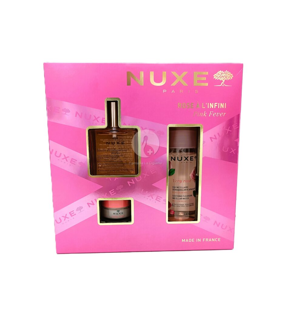 NUXE SET FIEBRE ROSA cofre NUXE SET FIEBRE ROSA cofre