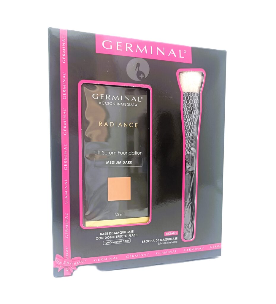 PACK GERMINAL FOUNDATION MEDIUM DARK+BROCHA PACK GERMINAL FOUNDATION MEDIUM DARK+BROCHA