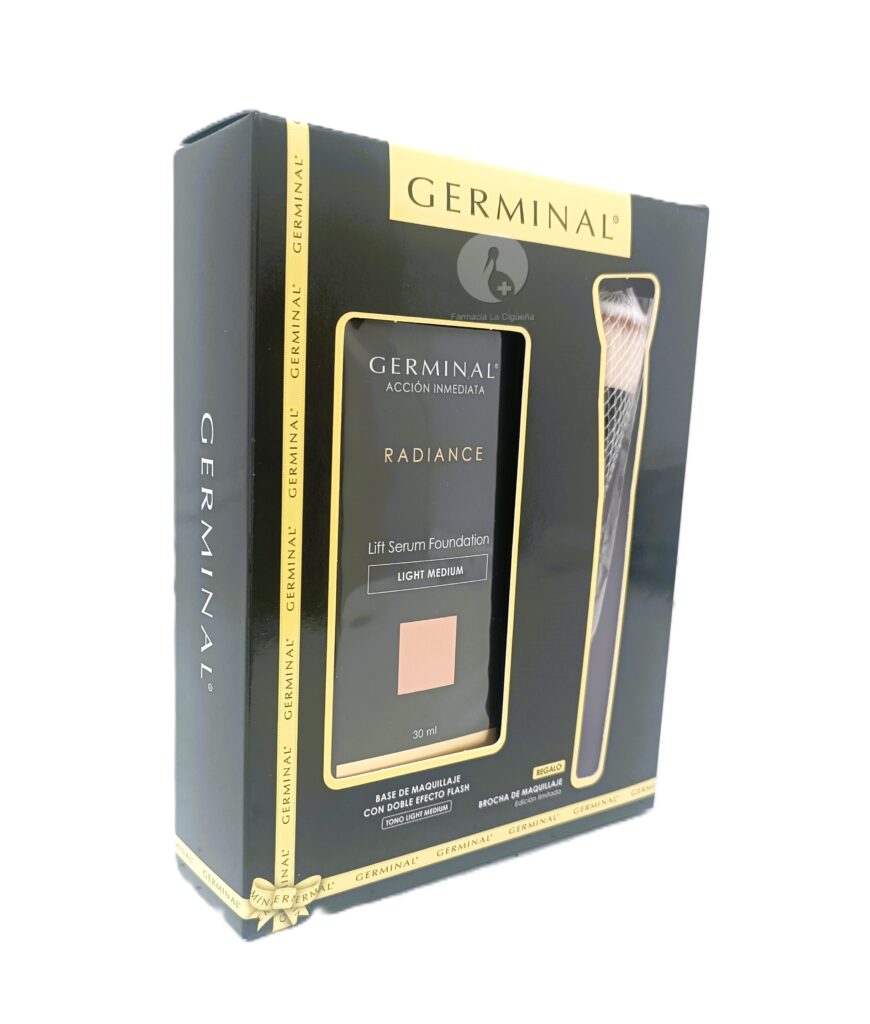 PACK GERMINAL FOUNDATION LIGHT MEDIUM+BROCHA PACK GERMINAL FOUNDATION LIGHT MEDIUM+BROCHA