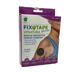 VP NATURA PARCHE PROTECTOR SENSOR DIABETES 6 UNIDADES COLOR ROSA