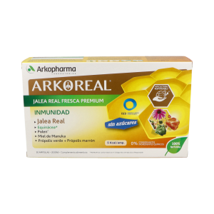 ARKOREAL JALEA REAL INMUNIDAD SIN AZUCARES 20 AMPOLLAS 15 ML