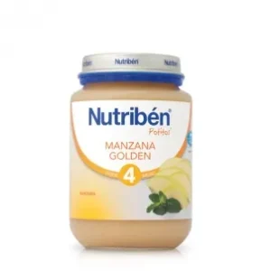 NUTRIBEN POTITOS MANZANA GOLDEN 2 ENVASES 120 G