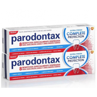 PARODONTAX COMPLETE PROTECTION EXTRA FRESH 2 ENVASES 75 ML PARODONTAX COMPLETE PROTECTION EXTRA FRESH 2 ENVASES 75 ML