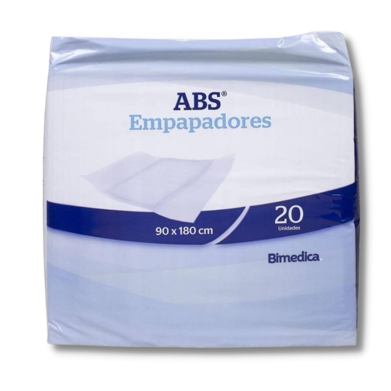 EMPAPADOR DESECHABLE ABS 20 UNIDADES 180 CM X 90 CM EMPAPADOR DESECHABLE ABS 20 UNIDADES 180 CM X 90 CM