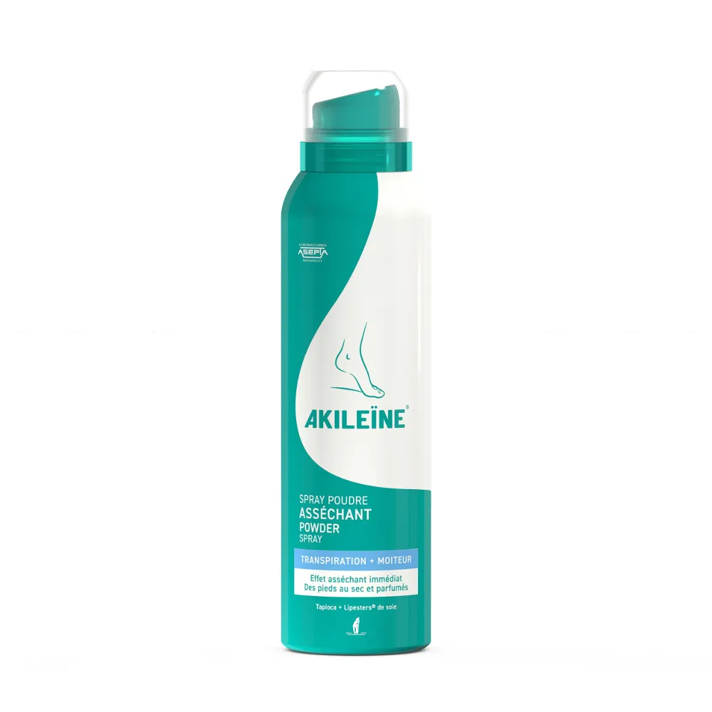 AKILEINE SPRAY POLVO SECANTE ANTITRANSPIRANTE 1 ENVASE 150 ML AKILEINE SPRAY POLVO SECANTE ANTITRANSPIRANTE 1 ENVASE 150 ML