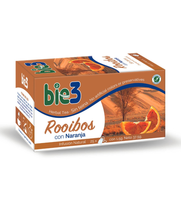 BIE3 ROOIBOS CON NARANJA 25 FILTROS 1,5 G