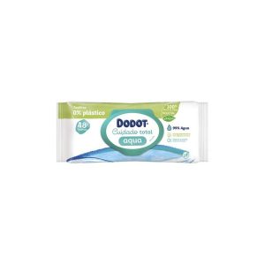 DODOT AQUA PURE TOALLITAS HUMEDAS PARA BEBES 48 UNIDADES PLASTIC FREE