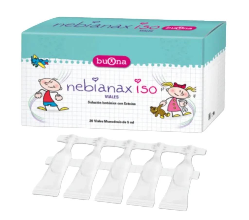 NEBIANAX ISO 20 VIALES 5 ML NEBIANAX ISO 20 VIALES 5 ML