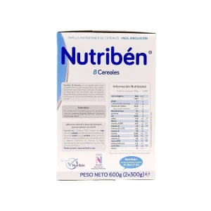 NUTRIBEN 8 CEREALES 1 ENVASE 600 G