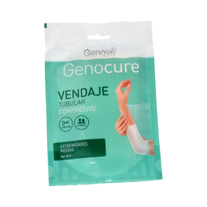 VENDA TUBULAR GENOCURE 1 UNIDAD N-20 EXTREMIDAD MEDIA