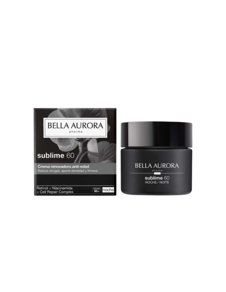 BELLA AURORA SUBLIME 60 CREMA RENOVADORA ANTI-EDAD NOCHE 1 ENVASE 50 ML BELLA AURORA SUBLIME 60 CREMA RENOVADORA ANTI-EDAD NOCHE 1 ENVASE 50 ML
