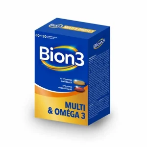 BION3 MULTI & OMEGA-3 30 COMPRIMIDOS + 30 CAPSULAS