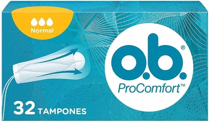 TAMPONES PROCOMFORT O.B. 32 TAMPONES NORMAL TAMPONES PROCOMFORT O.B. 32 TAMPONES NORMAL