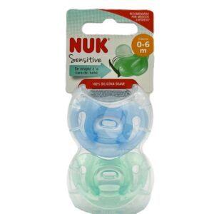 CHUPETE SILICONA NUK FC SOFT 0 – 6 MESES 2 UNIDADES