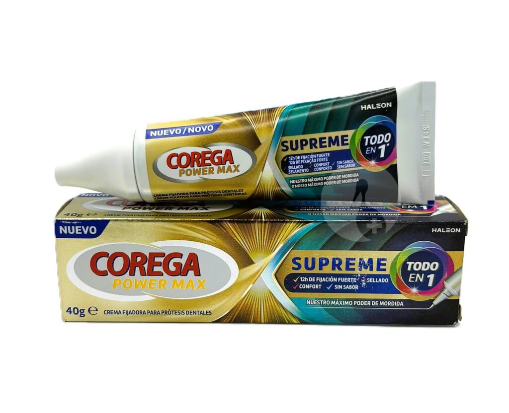 COREGA POWER MAX SUPREME TODO EN 1 1 TUBO 40 G COREGA POWER MAX SUPREME TODO EN 1 1 TUBO 40 G