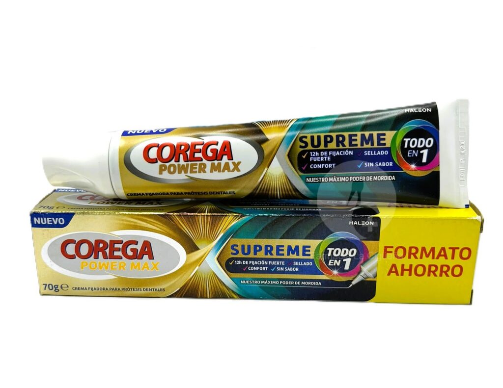 COREGA POWER MAX SUPREME TODO EN 1 1 TUBO 70 G COREGA POWER MAX SUPREME TODO EN 1 1 TUBO 70 G