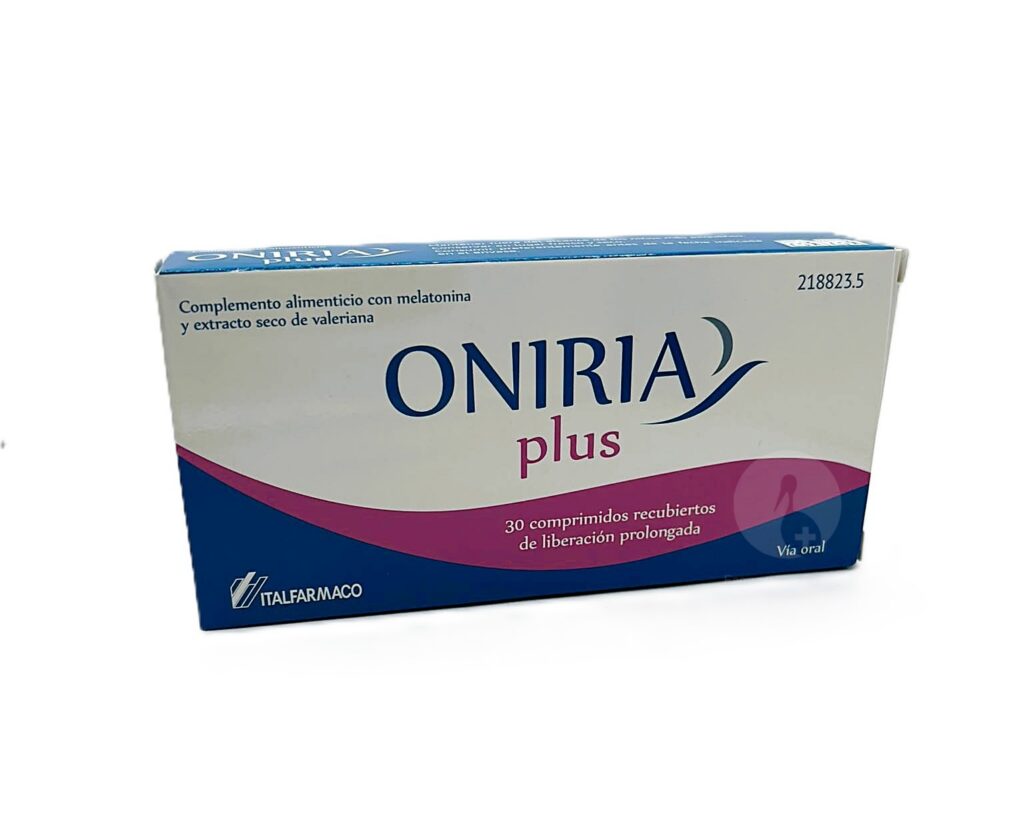 ONIRIA PLUS 30 COMPRIMIDOS RECUBIERTOS LIBERACION PROLONGADA ONIRIA PLUS 30 COMPRIMIDOS RECUBIERTOS LIBERACION PROLONGADA
