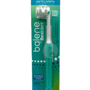 CEPILLO DENTAL ADULTO BALENE BY BEXIDENT 1 UNIDAD DUREZA MEDIA COLOR AGUAMARINA