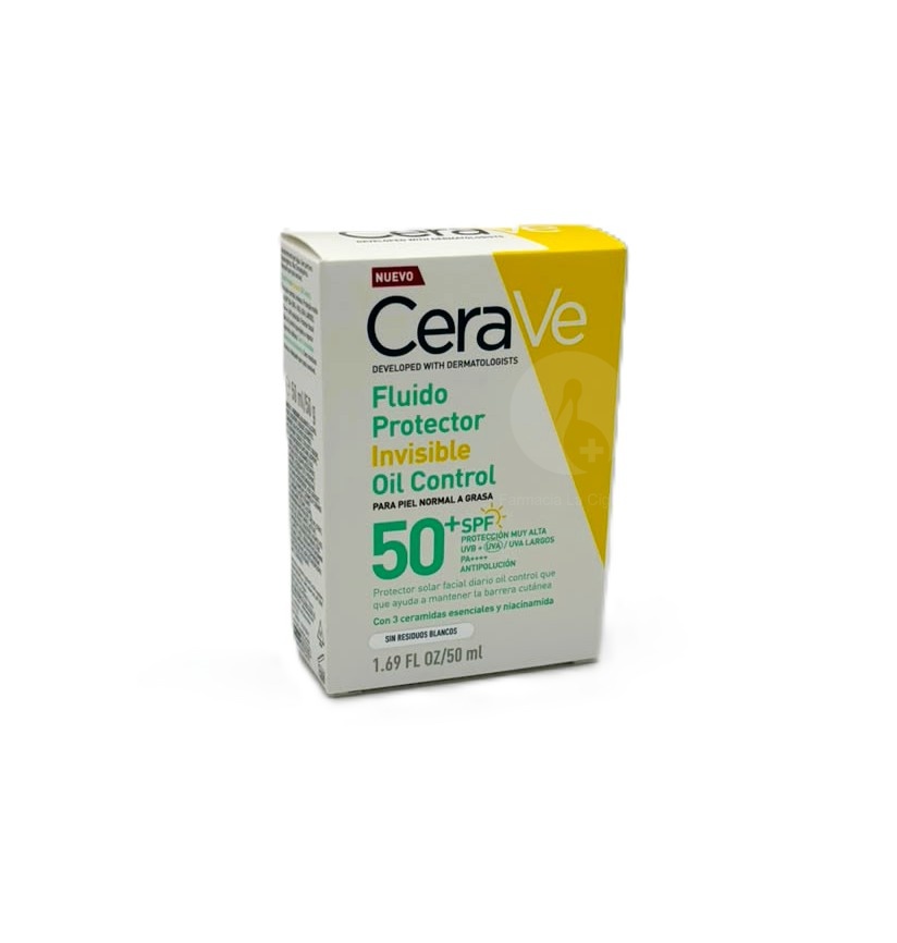 CERAVE OIL CONTROL SUN SPF50 FLUIDO 50ML CERAVE OIL CONTROL SUN SPF50 FLUIDO 50ML