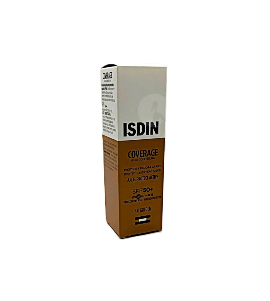 ISDIN COVERAGE 1 ENVASE 30 G COLOR 4.0 GOLDEN ISDIN COVERAGE 1 ENVASE 30 G COLOR 4.0 GOLDEN