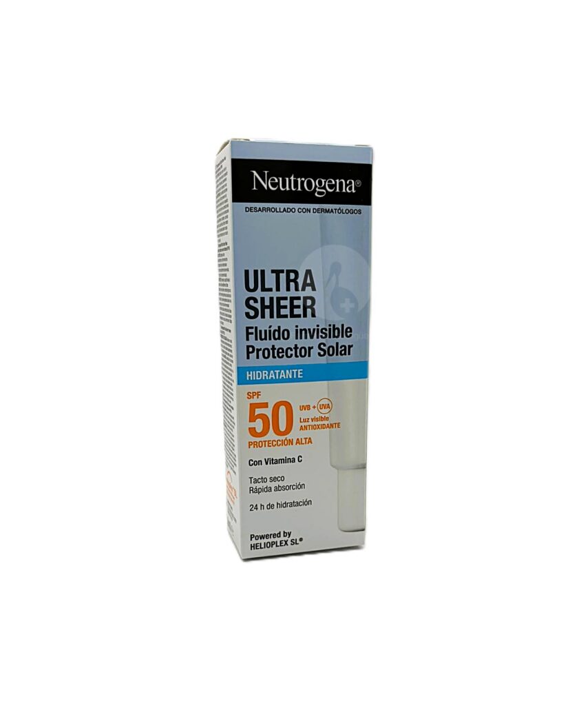 NEUTROGENA ULT SHEER FLUID HI 50 SPF 50M NEUTROGENA ULT SHEER FLUID HI 50 SPF 50M