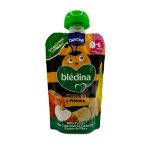 BLEDINA POUCH MANZANA Y PLATANO 1 POUCH 100 G