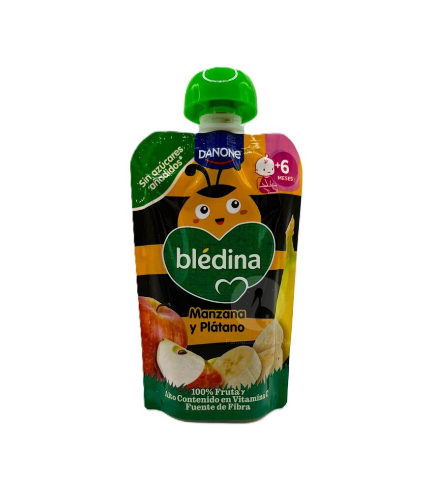 BLEDINA POUCH MANZANA Y PLATANO 1 POUCH 100 G BLEDINA POUCH MANZANA Y PLATANO 1 POUCH 100 G