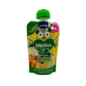 BLEDINA POUCH MANZANA PERA PLATANO Y ALBARICOQUE 1 POUCH 100 G