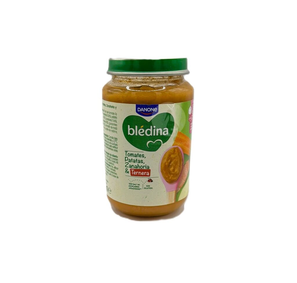 BLEDINA TARRITO TOMATES PATATAS ZANAHORIA Y TERNERA 1 TARRO 200 G BLEDINA TARRITO TOMATES PATATAS ZANAHORIA Y TERNERA 1 TARRO 200 G