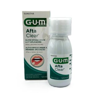 GUM AFTACLEAR COLUTORIO 1 ENVASE 120 ML