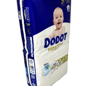 PAÑAL INFANTIL DODOT SENSITIVE TALLA 3 6-10 KG 56 UNIDADES