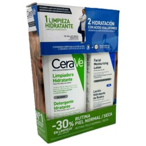 CERAVE PACK RUTINA HIDRATACION + LIMPIEZA PIEL NORMAL/SECA CERAVE PACK RUTINA HIDRATACION + LIMPIEZA PIEL NORMAL/SECA