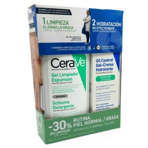 CERAVE PACK HIDRATACION + LIMPIEZA RUTINA PIEL NORMAL/GRASA CERAVE PACK HIDRATACION + LIMPIEZA RUTINA PIEL NORMAL/GRASA